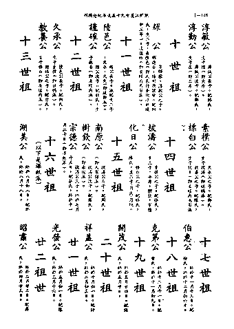 黃姓世系族譜 · 第九輯 · 第 147 頁（原書 I-146）